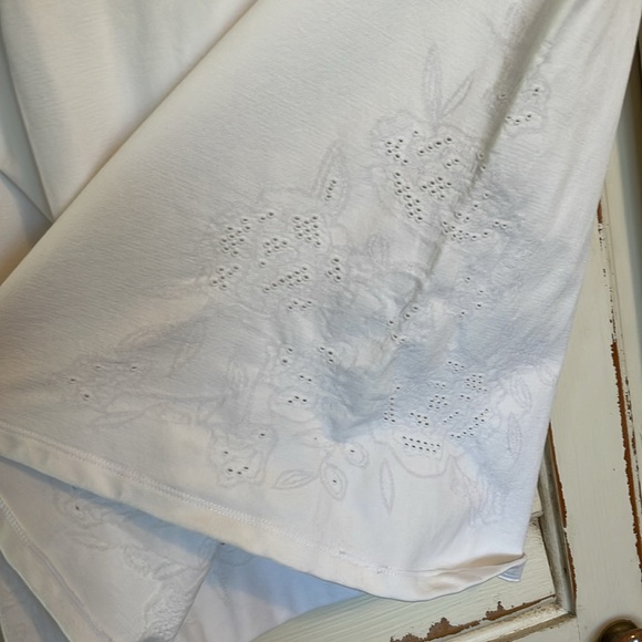 Womens Calia Brand 1/2 zip. White - Picture 3 of 4